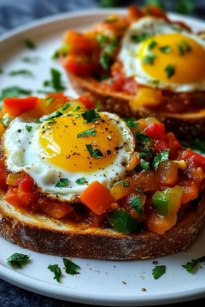 Shakshouka Toast