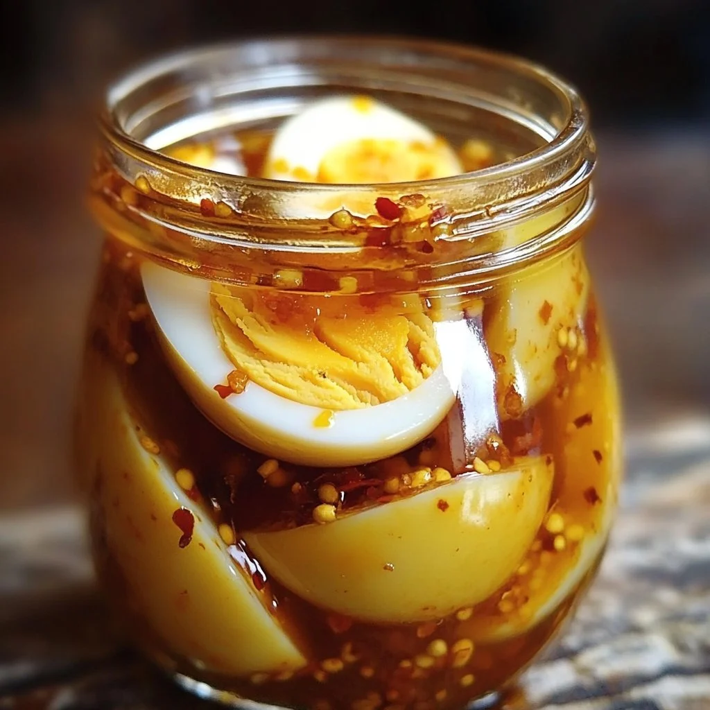 Spicy Pickled Eggs