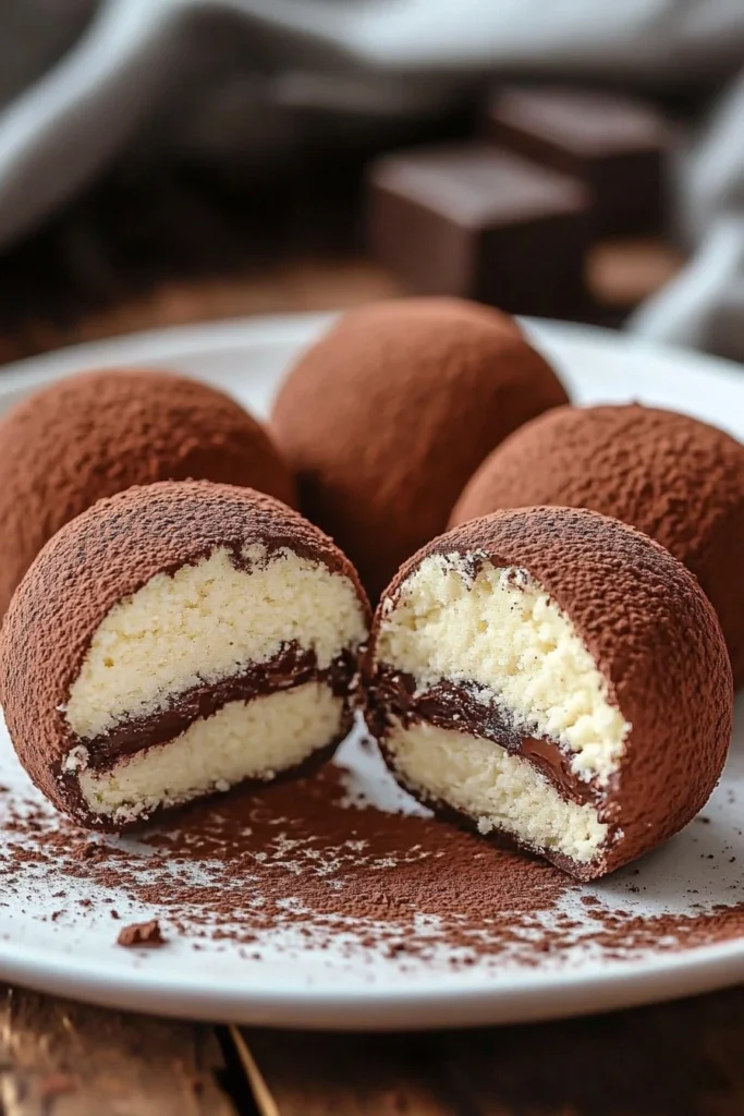 tiramisu balls