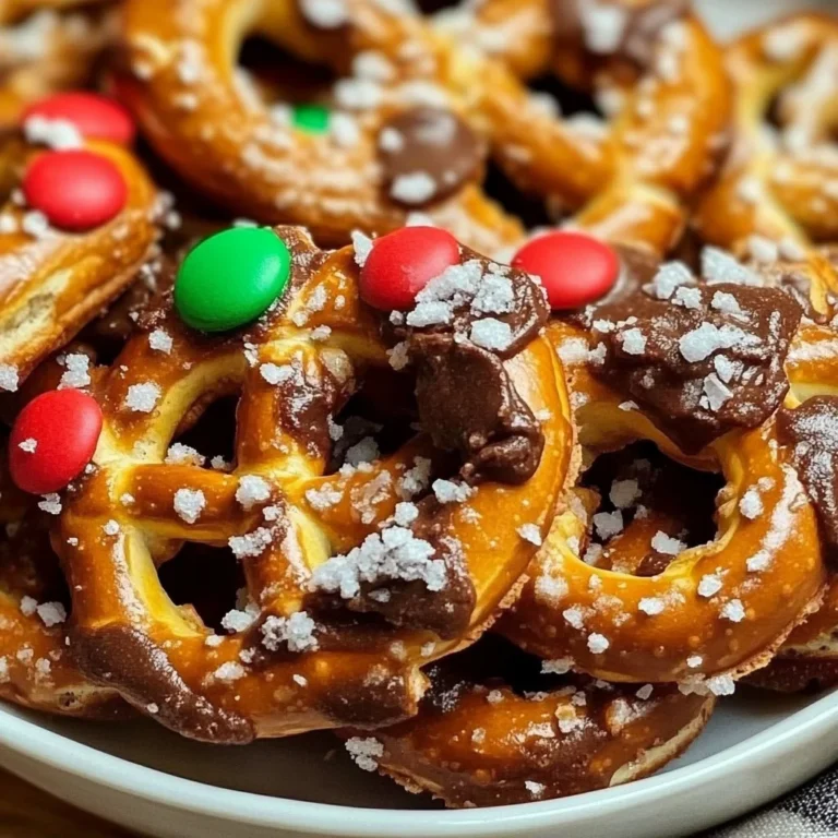 Pretzel Christmas Treats