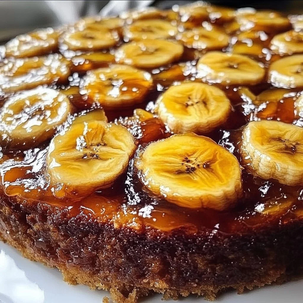 Banana Upside Down Cake