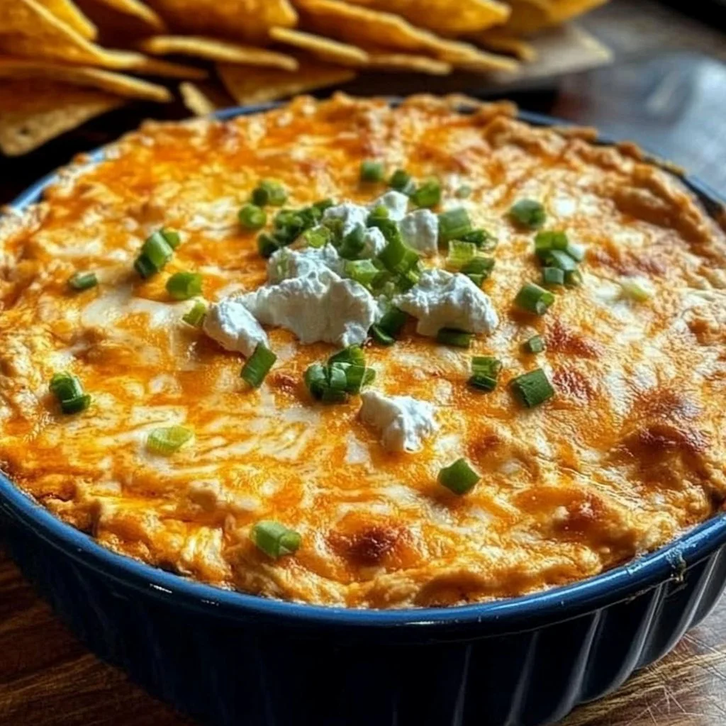 Halloween Buffalo Chicken Dip recipe