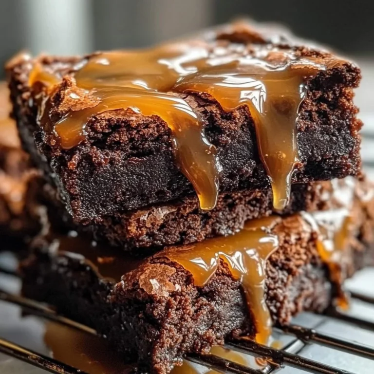 Caramel Chocolate Brownies