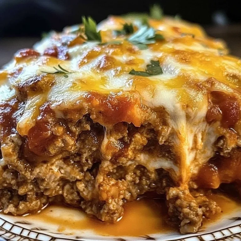 Cheesy Loaded Meatloaf Casserole