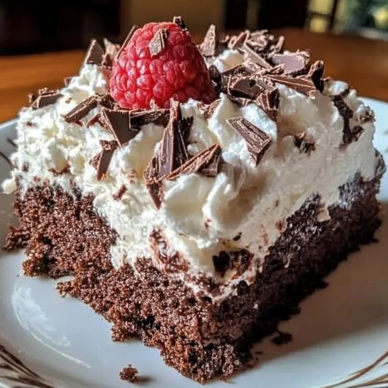 Chocolate Poke Cake