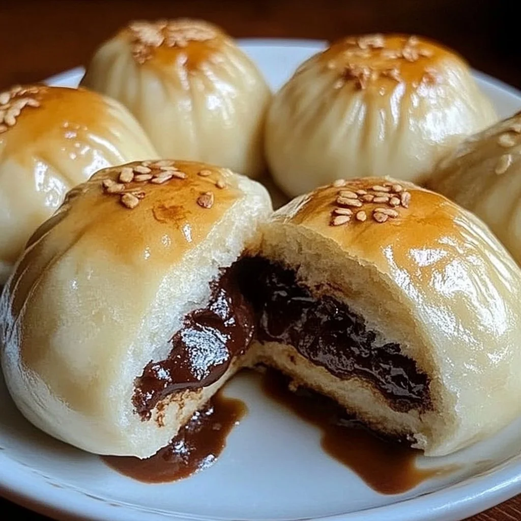 Chocolate Steamed Buns