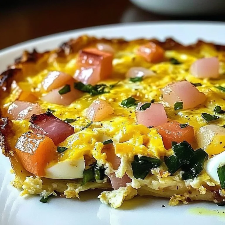 Delicious Christmas Morning Egg Bake with 7 cozy bites