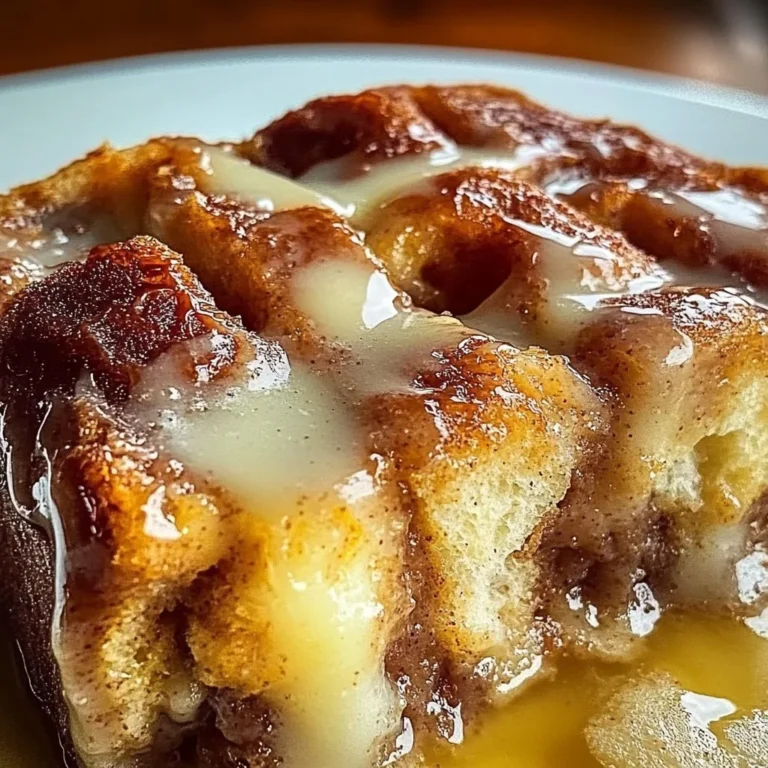Cinnamon Roll Bread Pudding