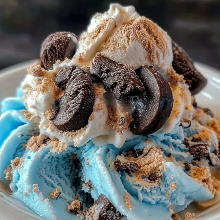 Cookie Monster Ice Cream