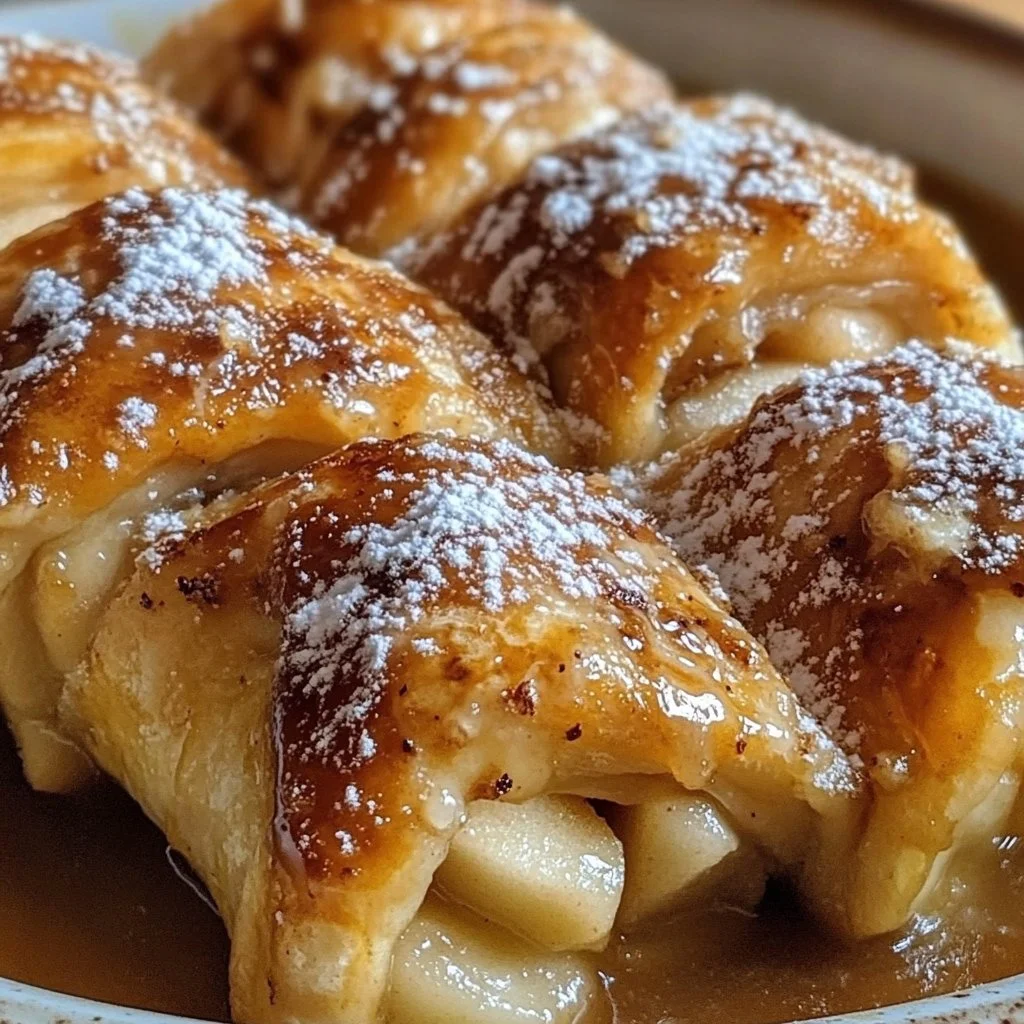 Crescent Roll Apple Dumplings