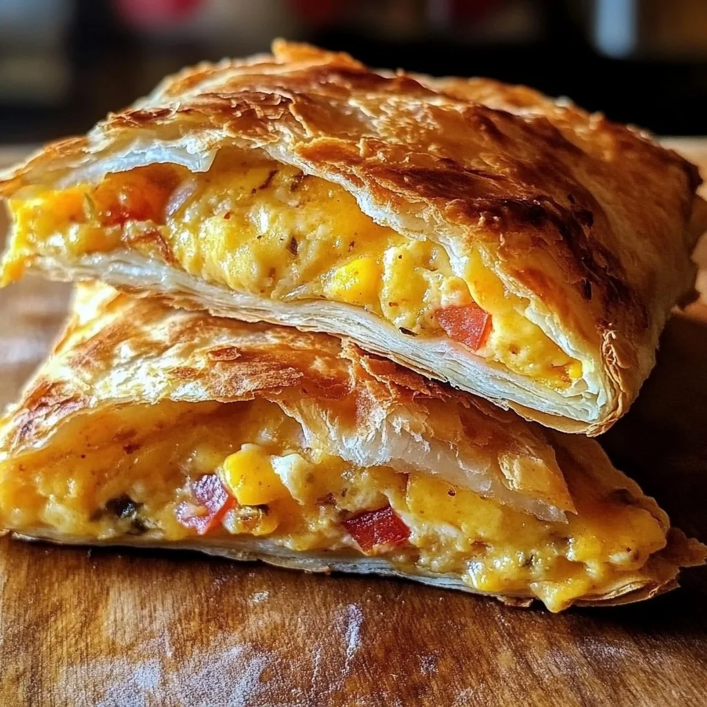 Homemade Breakfast Hot Pockets