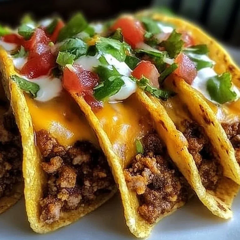 Loaded Cheesy Pocket Tacos