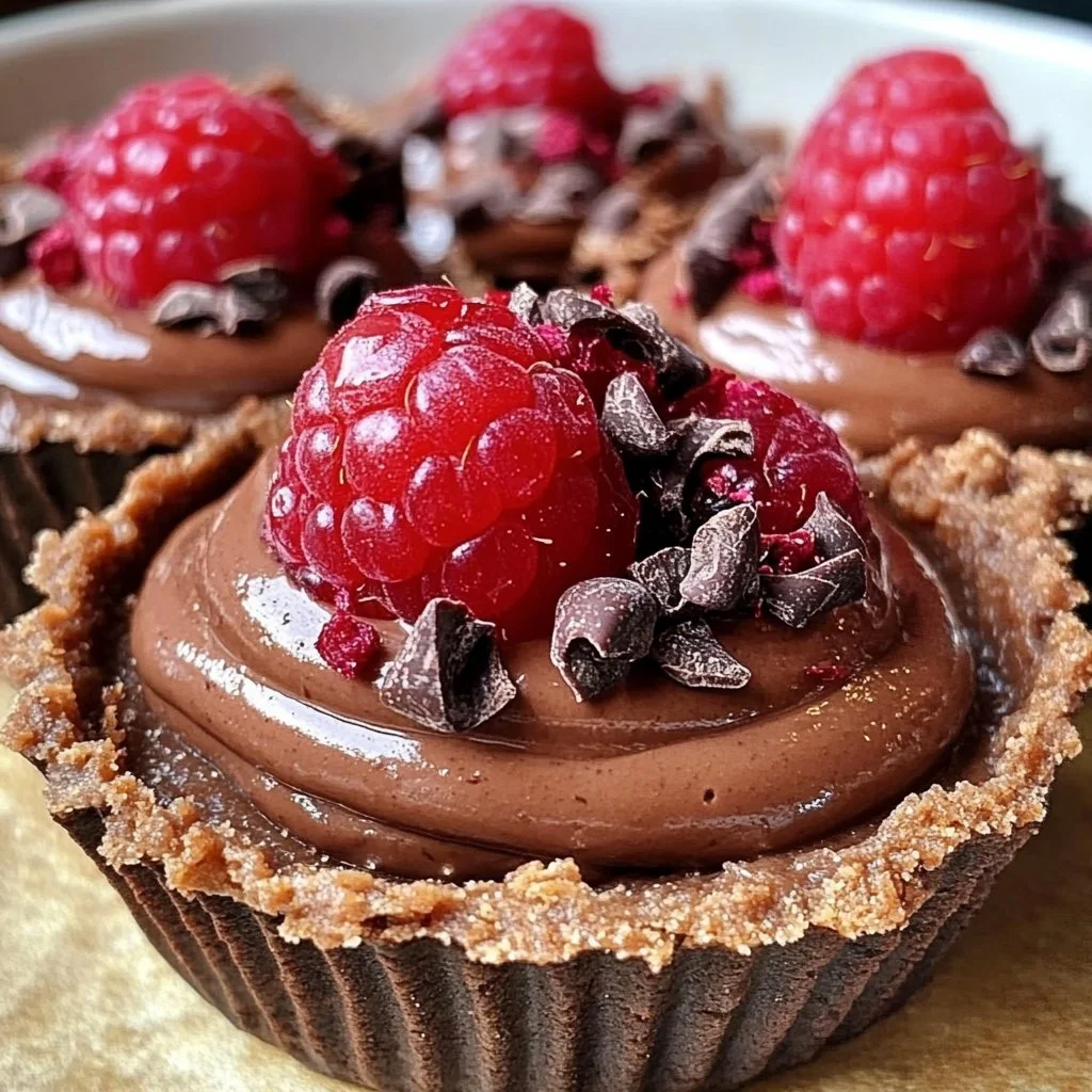 Marry Me No Bake Raspberry Chocolate Mousse