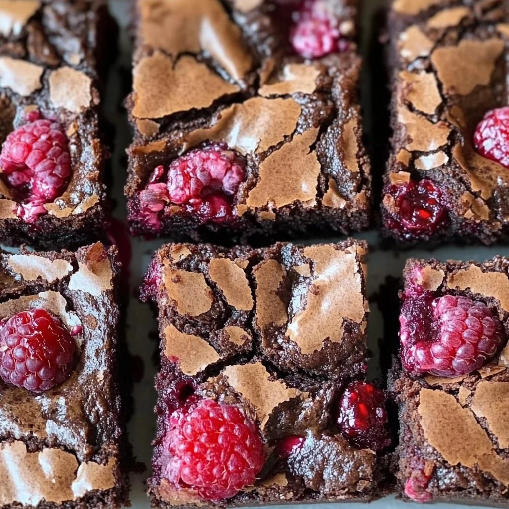 Raspberry Brownies