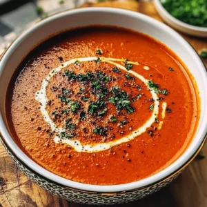 Roasted Red Pepper Soup