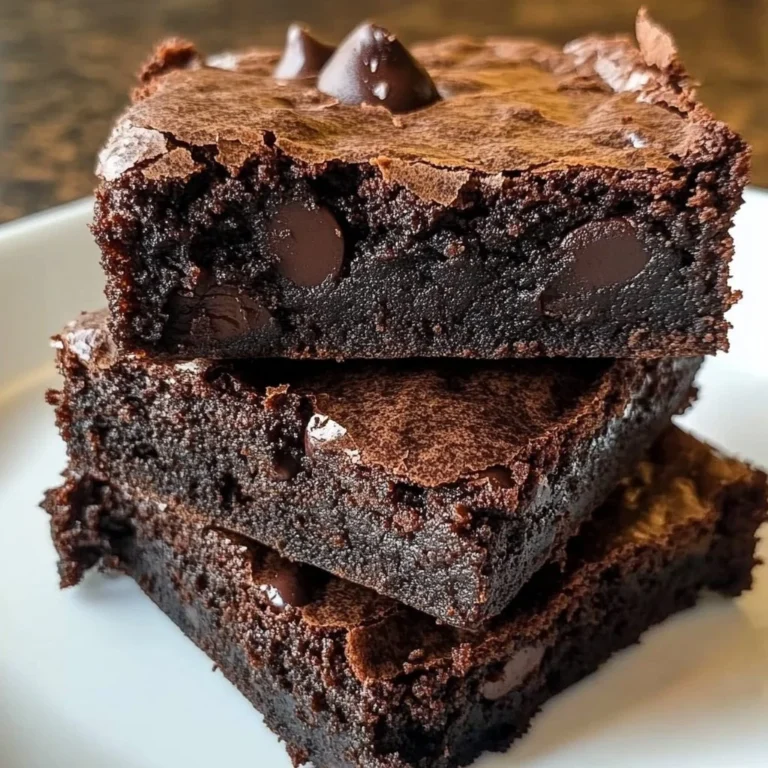 Vegan Black Bean Brownies