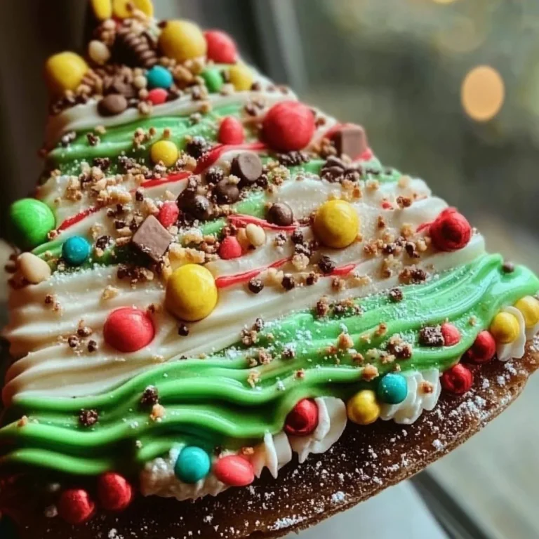 Festive Sweets Christmas Tree made with joyful baking tips