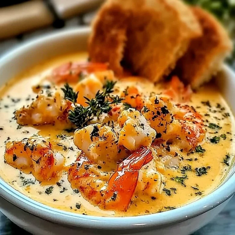 Creamy Crab and Shrimp Seafood Bisque