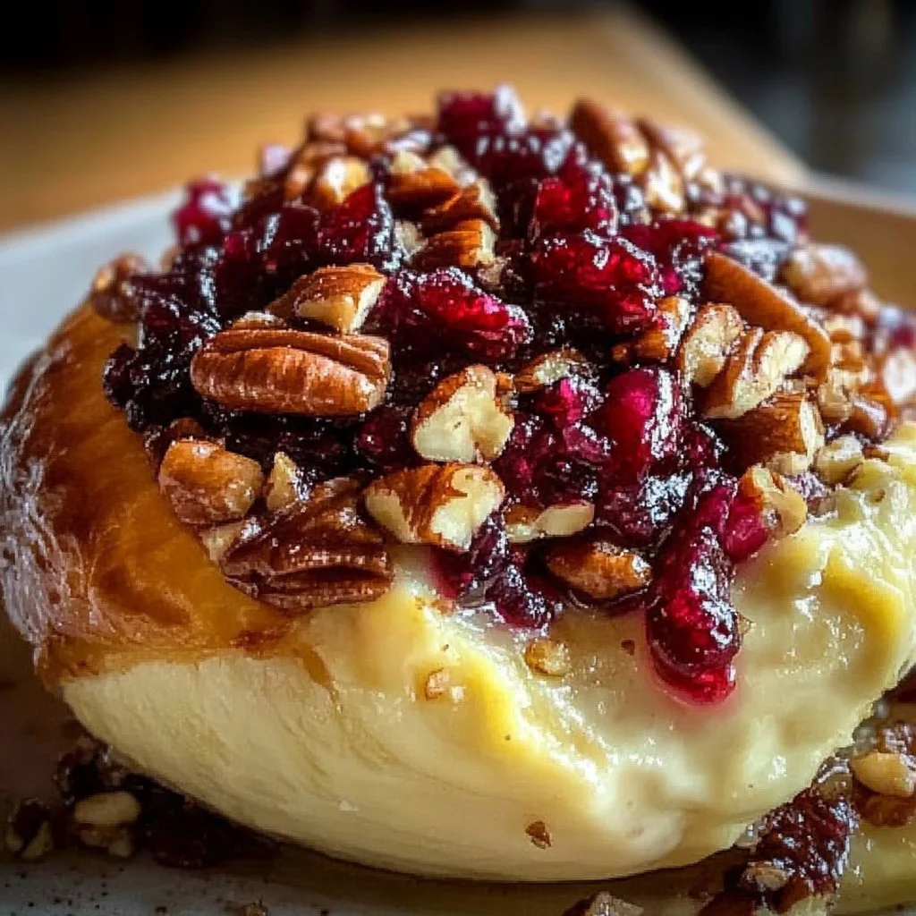 Cranberry Pecan Baked Brie