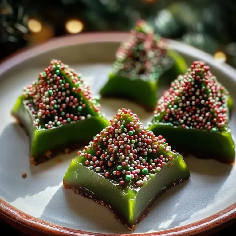 Fudge Christmas Trees