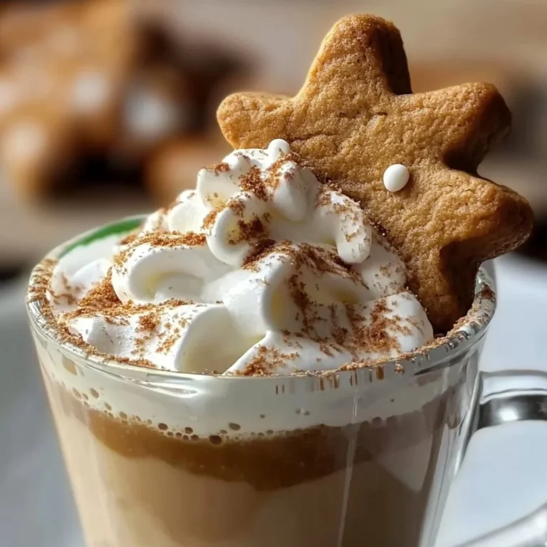 Gingerbread Cocktail with Cream