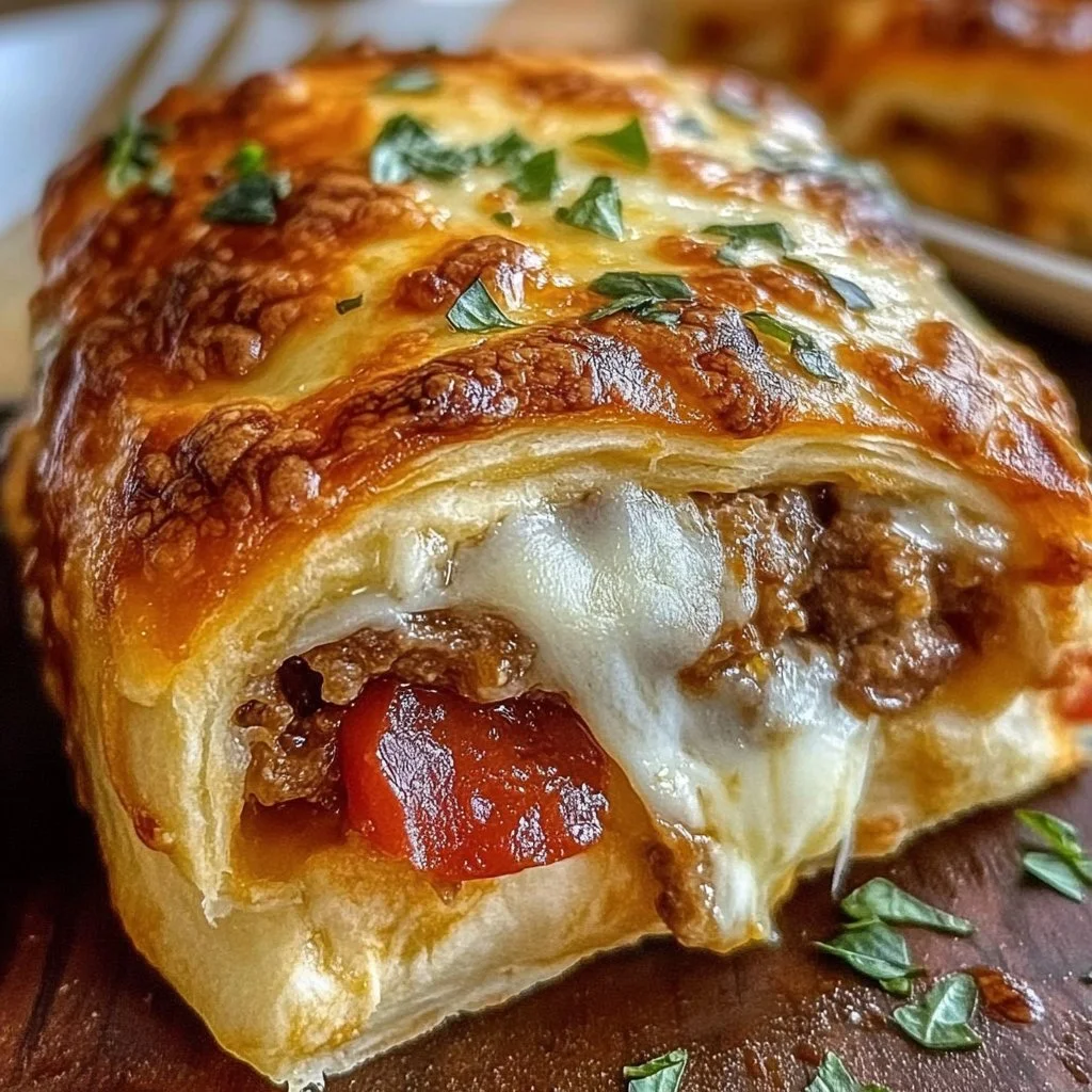Italian Crescent Roll Sandwich Bake