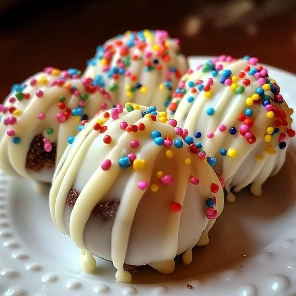 Little Debbie Christmas Tree Cake Truffles
