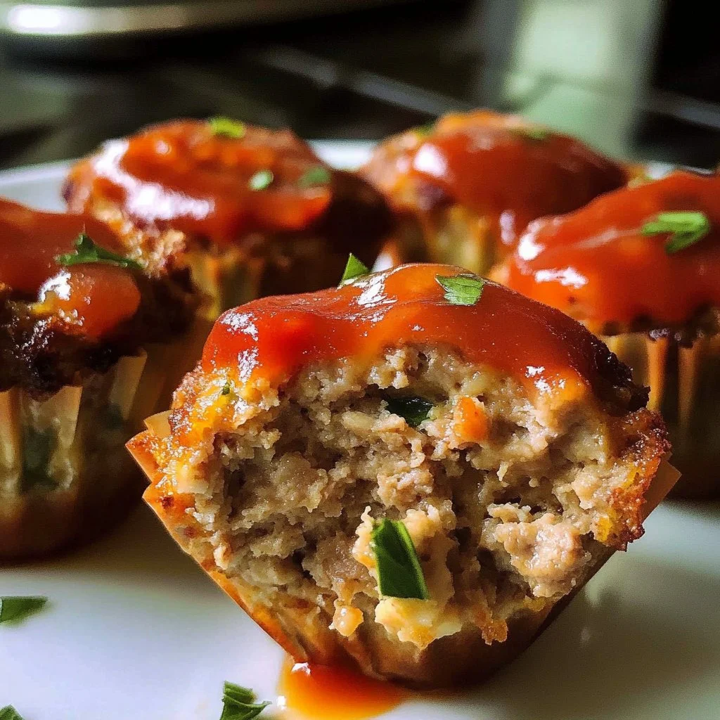 Mini Turkey Meatloaf Muffins
