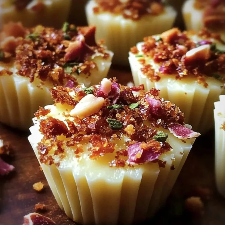 Muffin Pan White Christmas Crackles