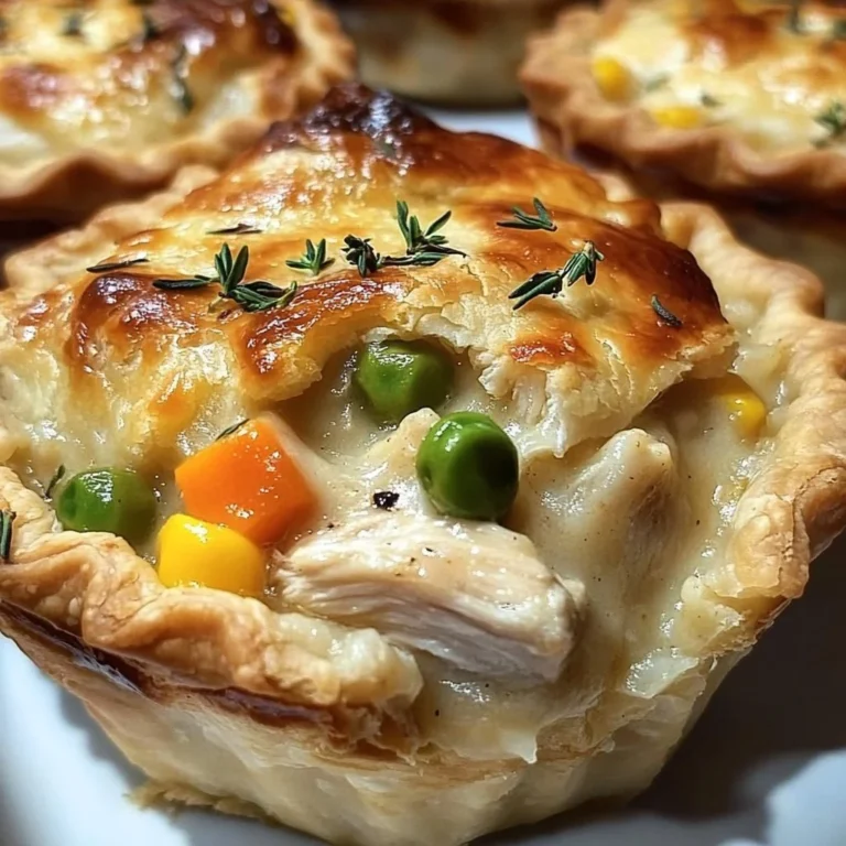 Muffin Tin Chicken Pot Pie
