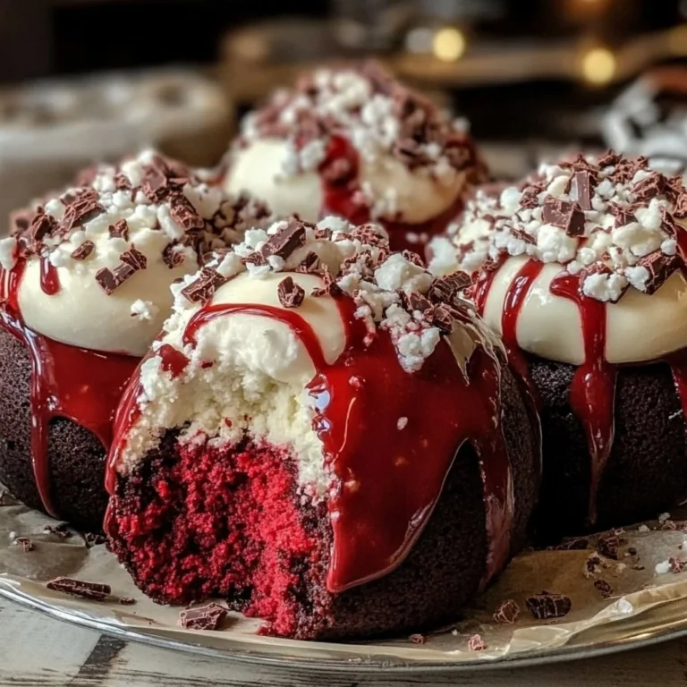 Red Velvet Hot Chocolate Bombs melting in a cup of hot milk