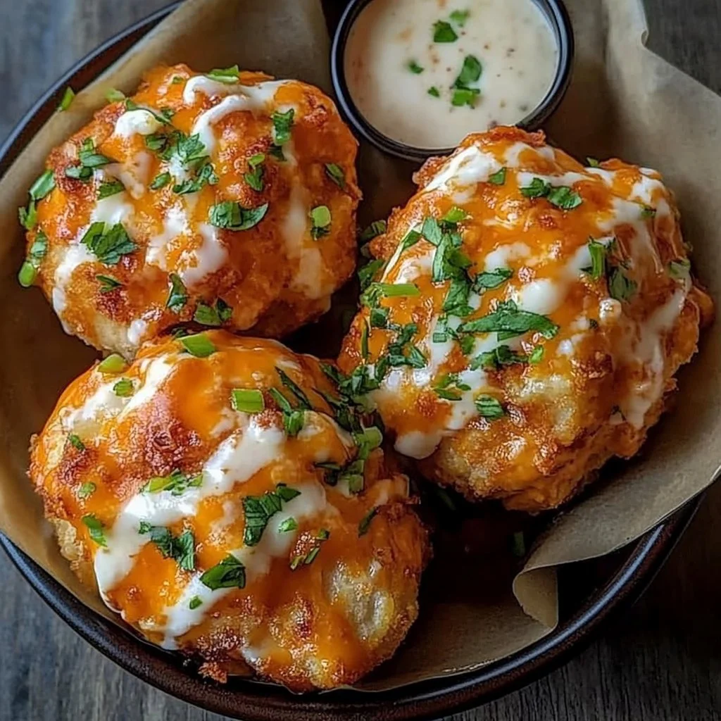 Spicy Cheesy Buffalo Bites