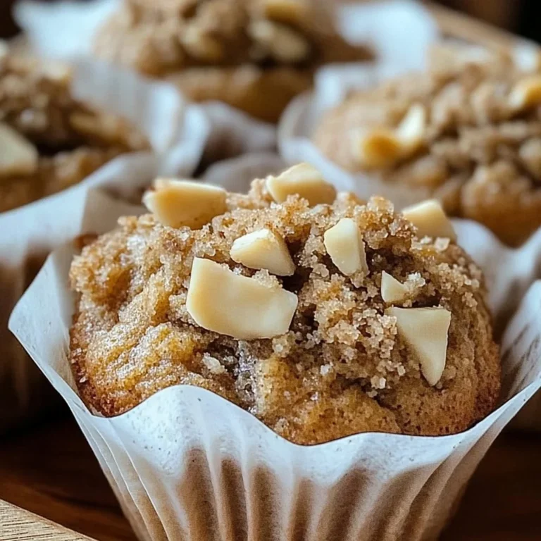 Freshly baked Vegan Banana Nut Muffins on a cooling rack