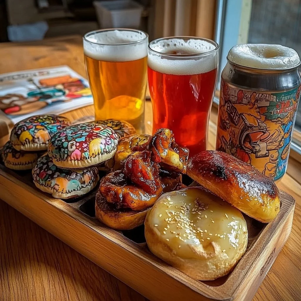 Craft beer selection for a romantic Valentine's Day celebration