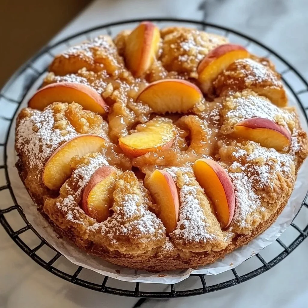 Peach Pie Cruffins recipe